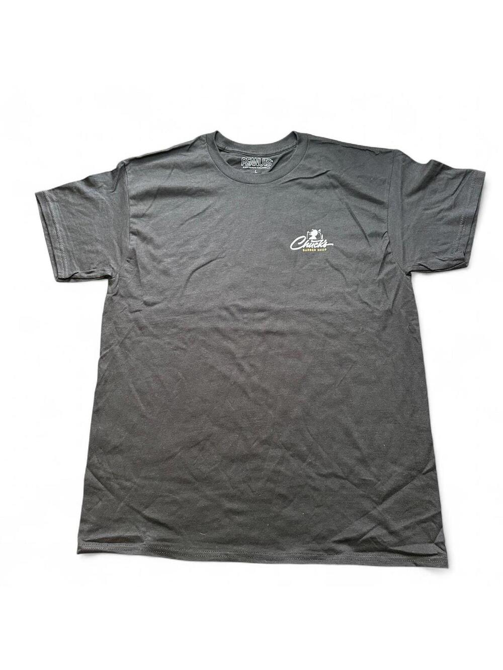 Peanuts Charlie Brown Chuck's Barber Shop T-Shirt - L